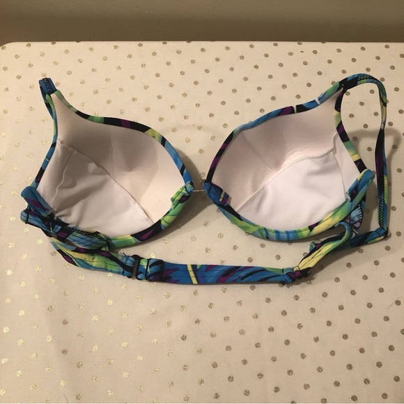 Venus Tropical Print Bikini Top Size C Cup - Picture 4 of 7